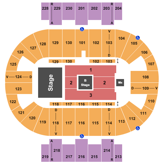 Pensacola Bay Center Seating Chart: Casting Crowns