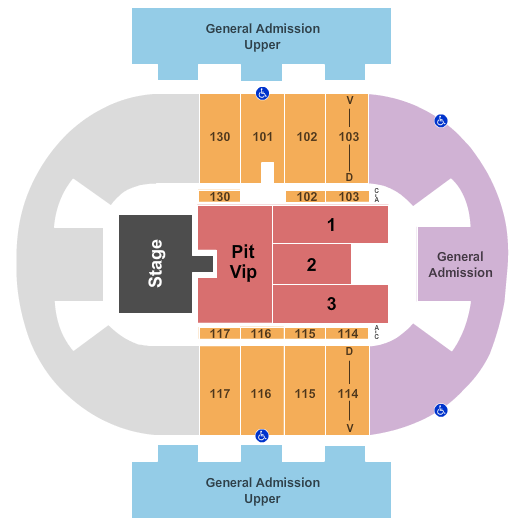 Pensacola Bay Center Seating Chart: Flo Rida