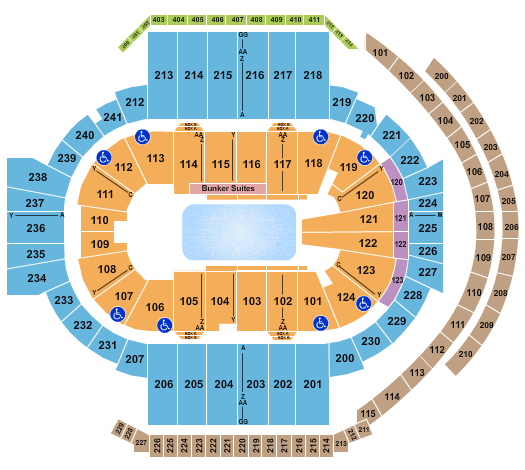 PeoplesBank Arena Seating Chart: Disney On Ice 2