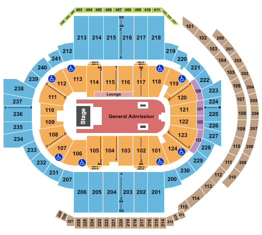 PeoplesBank Arena Seating Chart: Playboi Carti