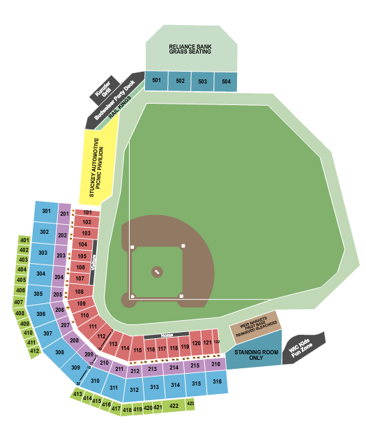 Peoples Natural Gas Field Seating Chart: Concert