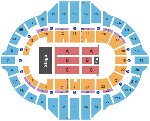 Lubbock Civic Center Theater Seating Chart