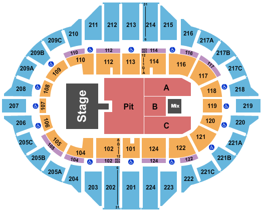 Carver Arena At Peoria Civic Center Seating Chart: Jon Pardi