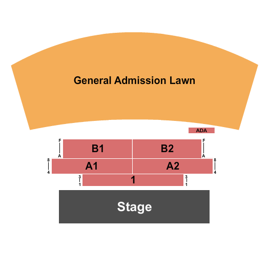 Pepsi Amphitheatre at Fort Tuthill Seating Chart: Endstage 3