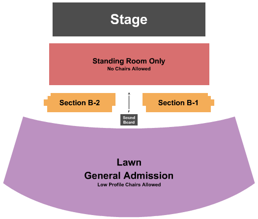 Pepsi Amphitheatre at Fort Tuthill Seating Chart: Endstage GA 2
