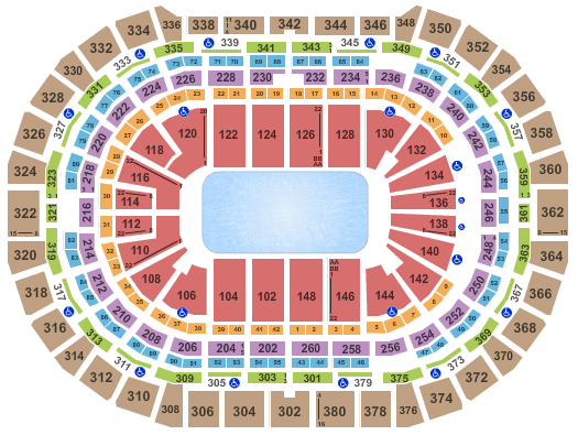 Pepsi Center Seating Chart The Weeknd