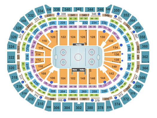 St Louis Blues Hockey Seating Chart