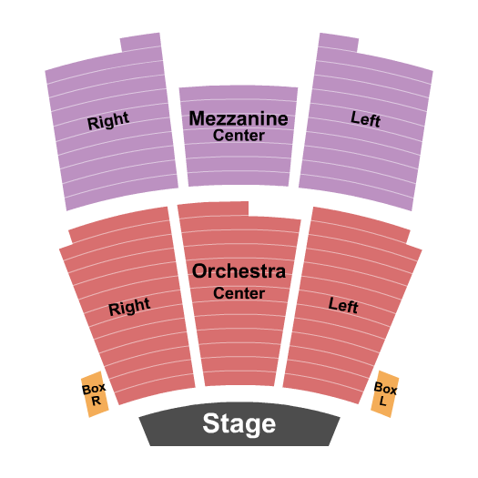 Performing Arts Center of Wisconsin Rapids Seating Chart: Endstage