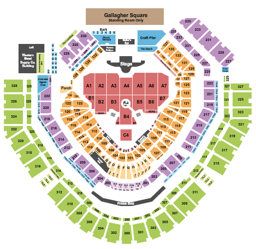 Petco Park Seating Chart: Ed Sheeran