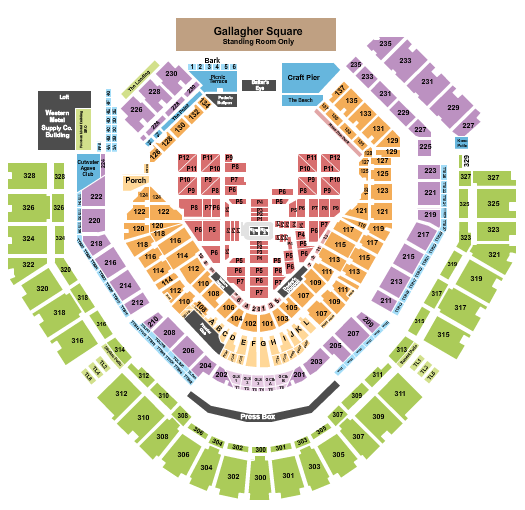 Petco Park Seating Chart: WWE: Survivor Series