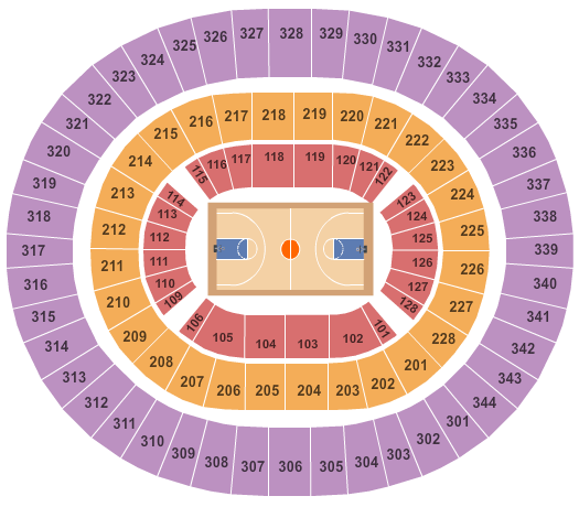 Pete Maravich Assembly Center Map