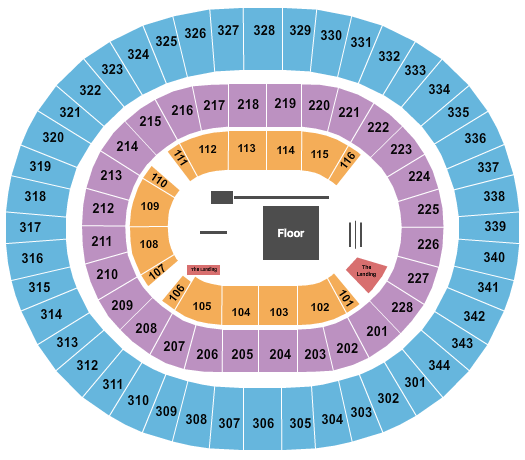 Pete Maravich Assembly Center Seating Chart: Gymnastics