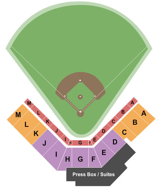 Pete Taylor Park Seating Chart