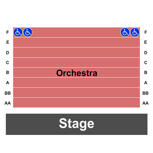 Peter Jay Sharp Theater - Playwrights Horizons Seating Chart: Endstage