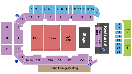 Peterborough Memorial Centre Seating Chart: The Offspring