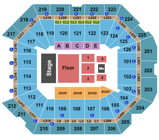 Petersen Events Center Seating Chart: Turnpike Troubadours