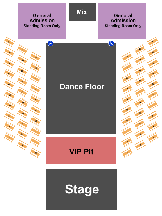 Pharr Event Center Seating Chart