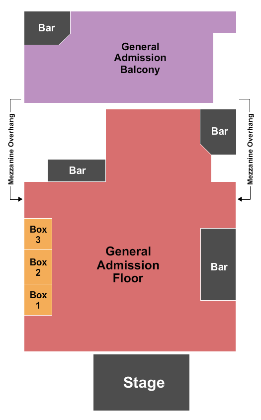 Sylvee Seating Chart
