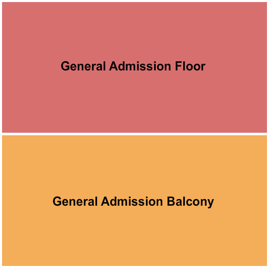 Pieres Entertainment Center Seating Chart: GA Floor/GA Balcony