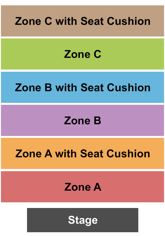 Pinecrest Gardens Seating Chart: Candlelight