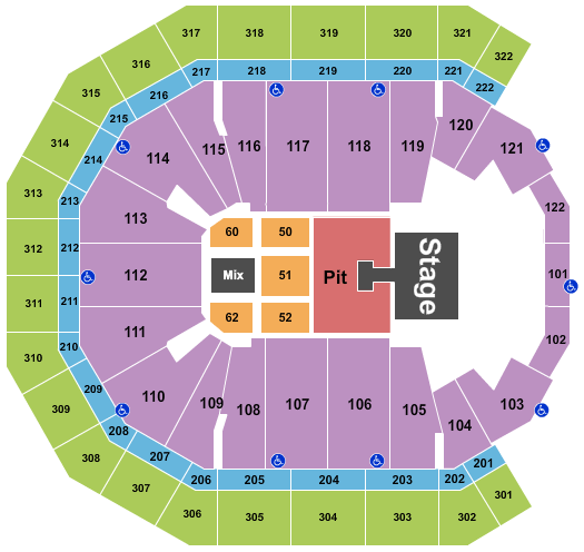 Us Bank Arena Cincinnati Concert Seating Chart