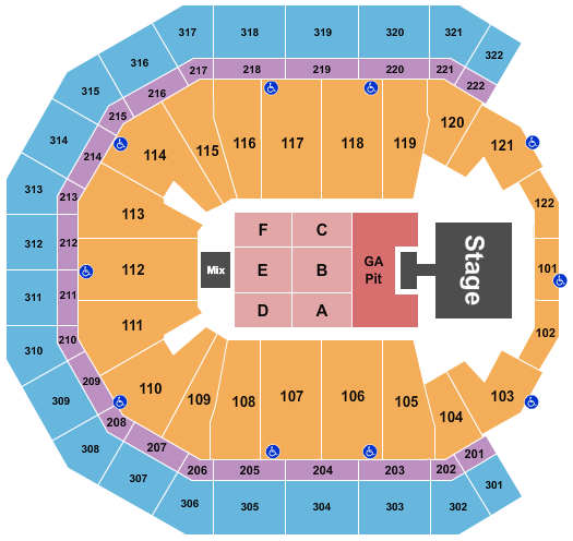 Pinnacle Bank Arena Seating Chart: Jason Aldean 1