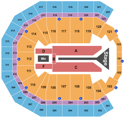 Pinnacle Bank Arena Seating Chart: Maroon 5
