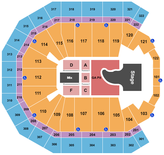 Pinnacle Bank Arena Seating Chart: Megan Moroney