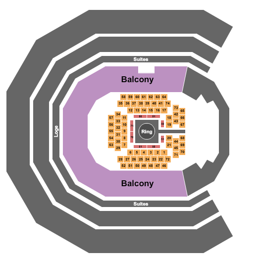 Pinnacle Bank Arena Seating Chart: Mixed Martial Arts