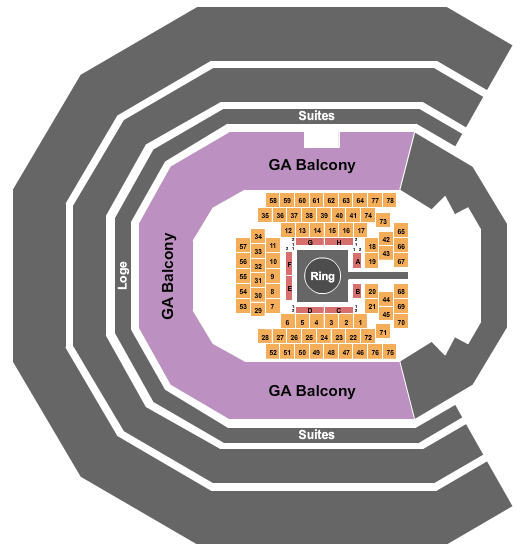 Pinnacle Bank Arena Seating Chart: Mixed Martial Arts