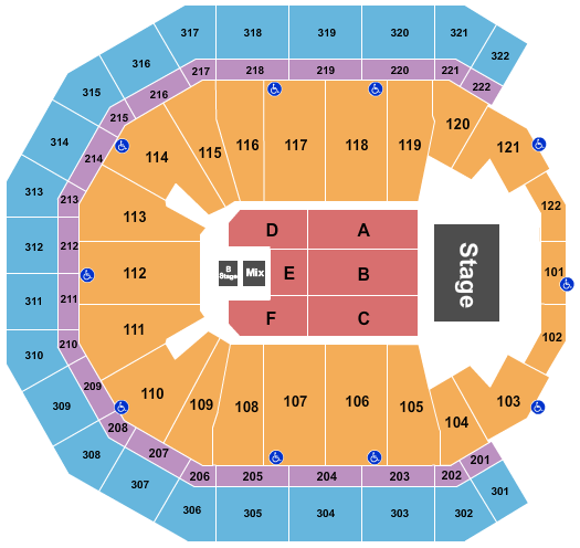 Pinnacle Bank Arena Seating Chart: Pentatonix