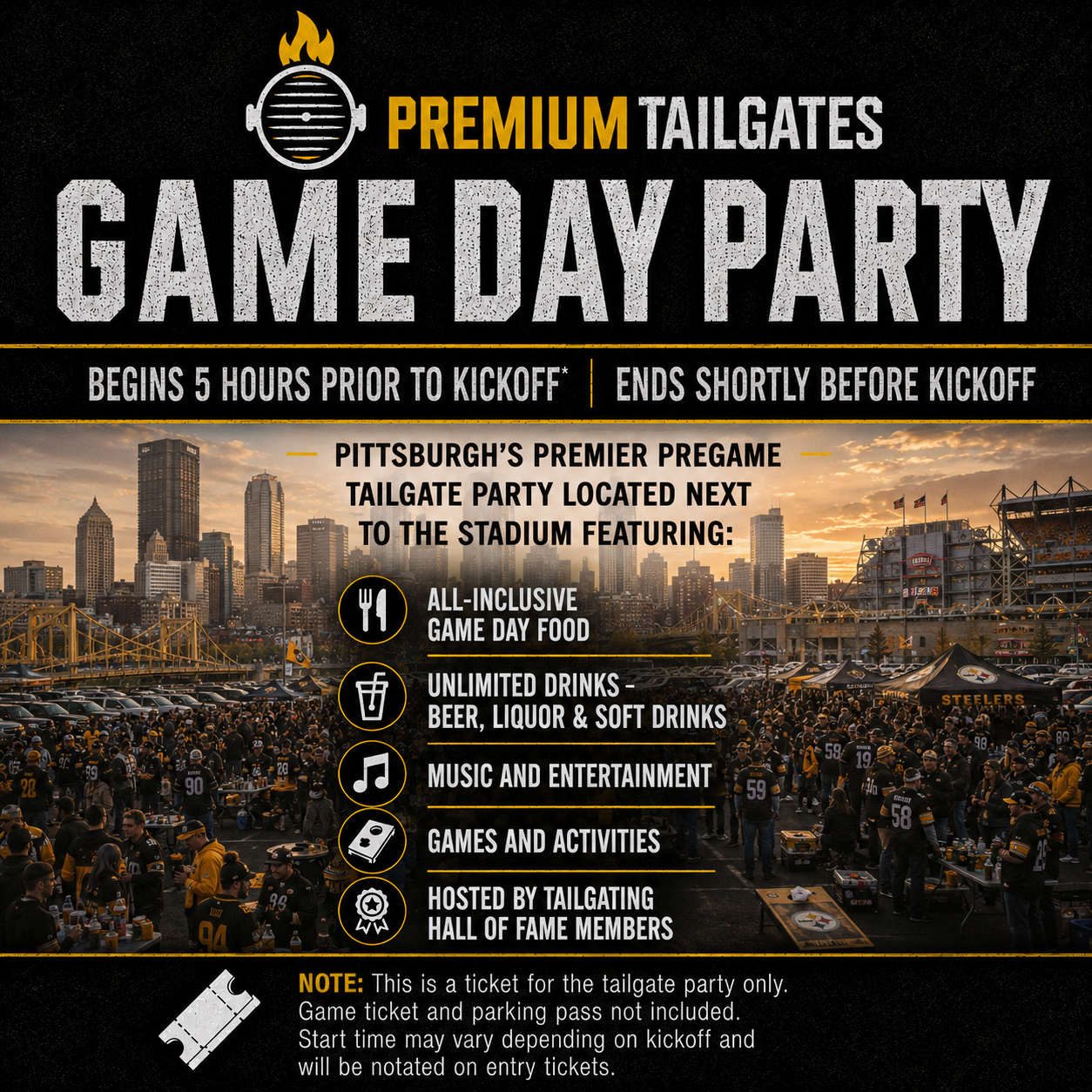 Premium Tailgate Tent - Pitt Seating Chart: Premium Tailgate