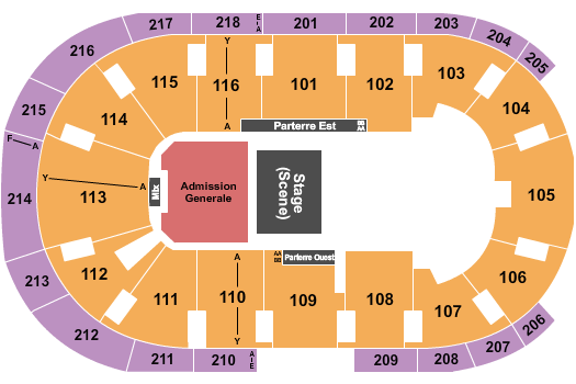 Place Bell Seating Chart: Alt-J