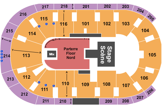 Place Bell Seating Chart: Davido