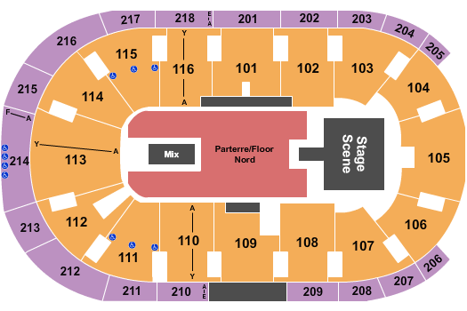 Place Bell Seating Chart: Don Omar