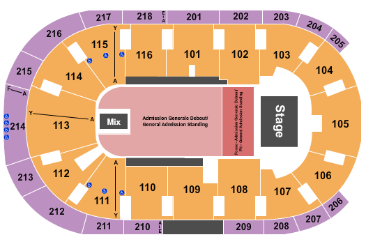 Place Bell Seating Chart: Gazo