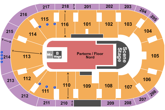 Place Bell Seating Chart: Jelly Roll