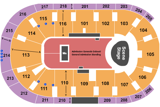 Place Bell Seating Chart: Kacey Musgraves
