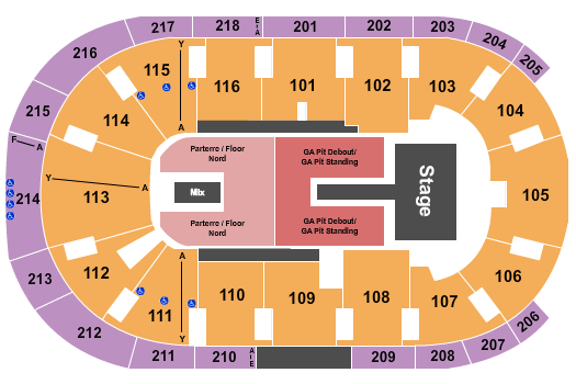 Place Bell Seating Chart: Laufey