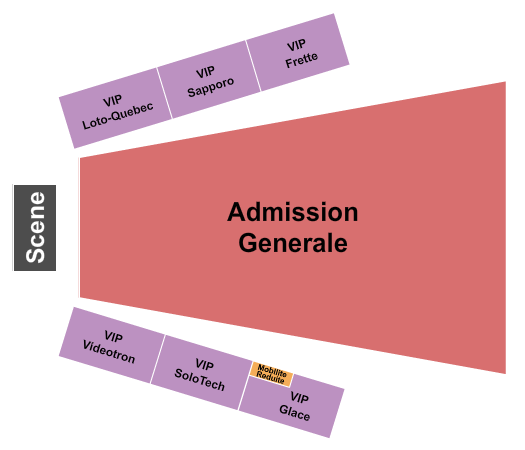 Place Jean-Beliveau At Centre Videotron Seating Chart: Igloofest