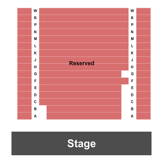 Players Guild of Dearborn Seating Chart: Endstage