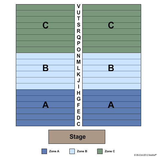 Players Theatre Seating Chart