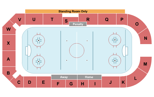 Poirier Sport And Leisure Complex Seating Chart: Hockey