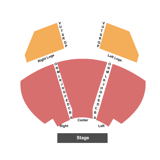 Paramount Seating Chart Aurora