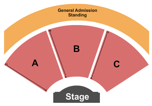 Pompano Beach Amphitheatre Seating Chart: Endstage 2