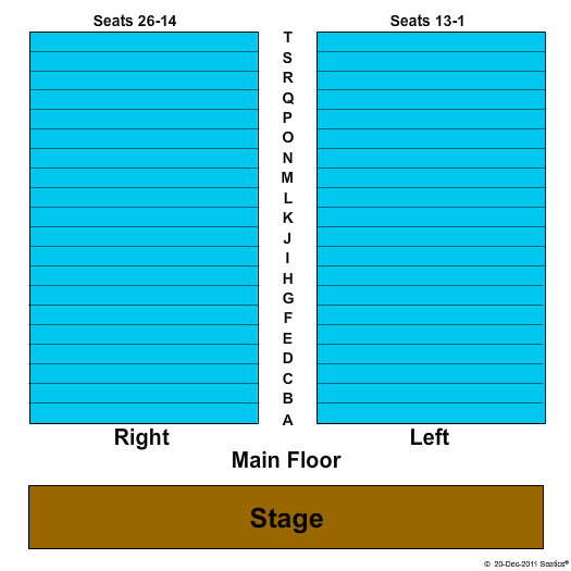 Ponte Vedra Concert Hall Seating Chart