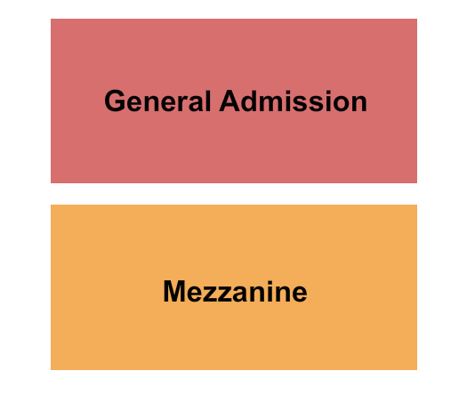 Poplar Hall Seating Chart: GA/Mezz