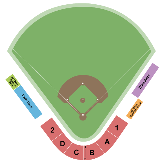 Port Arthur Stadium Seating Chart: Baseball
