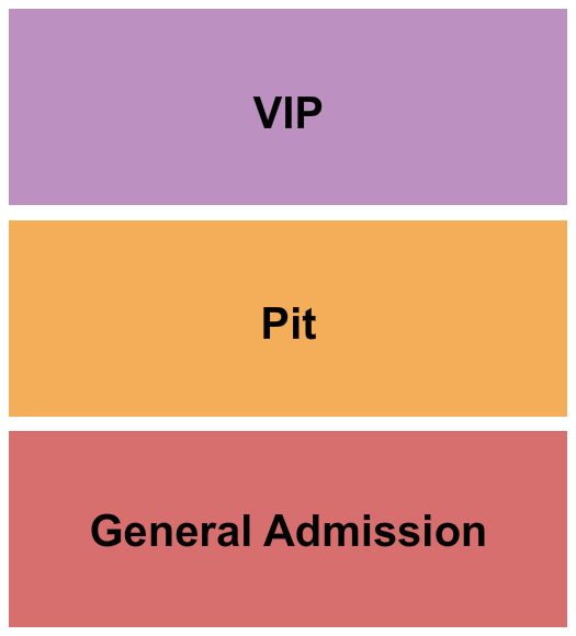 Portage Mall Seating Chart: GA/VIP/Pit