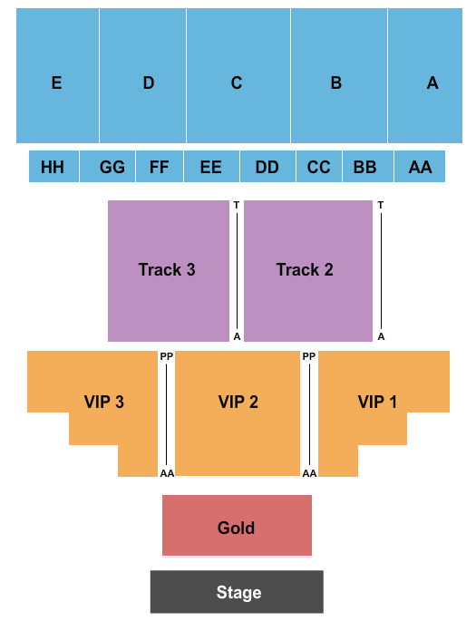 Porter County Fairgrounds & Exposition Center Seating Chart: Endstage 3